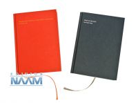 Notizbuch (rot oder blau)